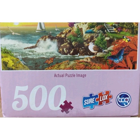 Sure-Lox Artist Series 500 Pc Jigsaw Puzzle Light Of Day New Sealed - Picture 6 of 14
